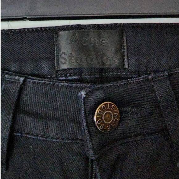 Acne Studios Skin 5 Skinny Jean in Supertime Black - Picture 7 of 11